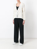 textured cardigan