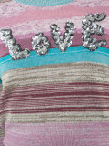 striped love jumper
