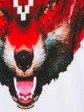 fox print T-shirt