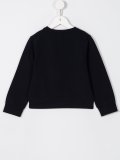 Medusa floral embroidered sweatshirt