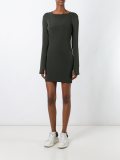 layered mini dress