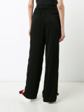 relaxed side stripe trousers 