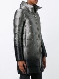 tweed tonal padded coat