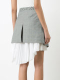 asymmetric wrap skirt