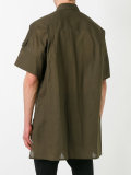 asymmetric pocket shirt