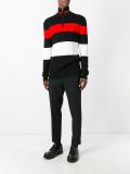 block stripe jumper