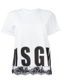 logo print T-shirt