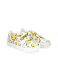 Smiley touch strap sneakers
