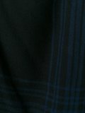 large checked detail scarf