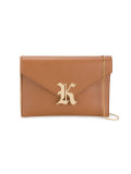 Gothic K clutch bag