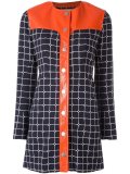 'Grid' shirt dress
