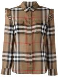 ruffle trim shirt 