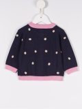 polka dot cardigan
