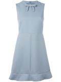 bow detail flared dress