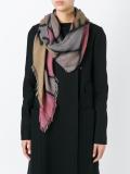 patchwork effect scarf