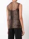 'Popard' sleeveless blouse