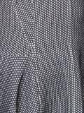 printed pleated dress