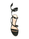 twirl effect sandals 