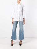 ruffled detail shirt