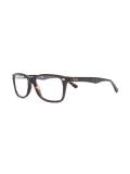 tortoiseshell square glasses