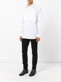 military slim-fit shirt