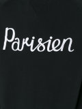 'Parisien' print sweatshirt