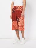 geisha print shorts