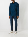 allover dots print shirt