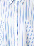 elongated stripe shirt