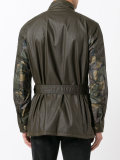 wax belted jacket
