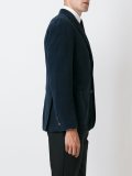 尖翻领西装夹克