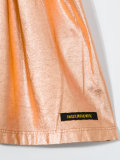'Power' metallic skirt