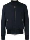 zipped pockets bomber jacket