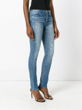 distressed skinny jeans