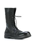 mid-calf zipped boots