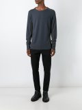 panelled jumper