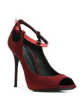 peep toe stiletto pumps