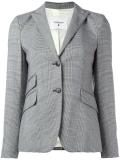 houndstooth check blazer