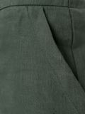 cropped flared trousers