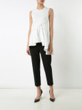 asymmetric tank top