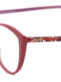 cat eye frame glasses
