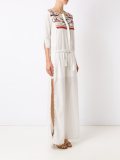 embroidered long dress