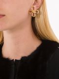 gripoix logo clip on earrings