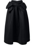 bow detail maxi skirt