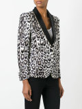 leopard print blazer 