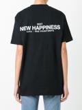 new happiness印花T恤