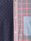 multi-print shortsleeved shirt