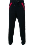 textured stripe joggers