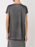 creased effect top