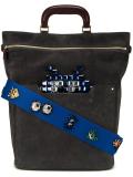 'Space Invader' shoulder bag